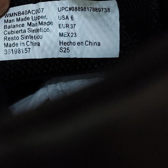 No Boundaries PU Platform Sneaker Women's Size 6 Memory Foam Casual Shoe NWT - Picture 9 of 9